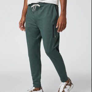 Vuori Mens Size M Sunday Performance Jogger Aspen Heather Green